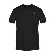 T-shirts le coq sportif , Black , Heren