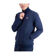 Sweater met rits le coq sportif , Blue , Heren