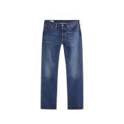 501 Original Jeans - Ik Huil Alleen Levi's , Blue , Heren