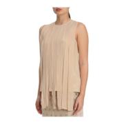 Mouwloze Top Torquay Max Mara , Beige , Dames