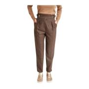 Cerbero Broek Max Mara , Brown , Dames