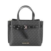 Stijlvolle Emilia Small Satchel Tas Michael Kors , Black , Dames