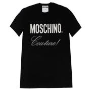 T-shirts Moschino , Black , Heren