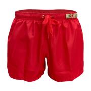 Strandkleding Collectie Moschino , Red , Heren