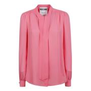 Fuchsia Overhemden Collectie Moschino , Pink , Dames