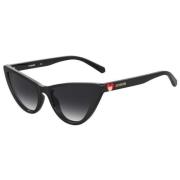 Stijlvolle zonnebril Moschino , Black , Dames