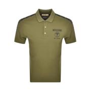 Polo Shirt Moschino , Green , Heren