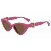 Trendy Zonnebril Moschino , Pink , Dames