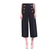 Stijlvolle Chino`s voor Vrouwen Moschino , Black , Dames