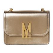 Stijlvolle Cross Body Tas Moschino , Beige , Dames