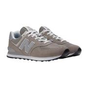 Eco Leren Sneakers New Balance , Gray , Heren