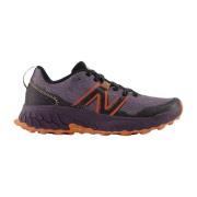 Paarse Mesh en Synthetische Sneakers New Balance , Purple , Heren