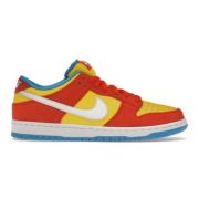 Lage Pro Leren Sneakers Nike , Red , Heren