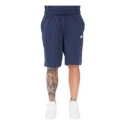 Blauwe Casual Shorts Nike , Blue , Unisex