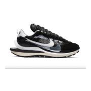 Sacai VaporWaffle Sneakers Nike , Black , Heren