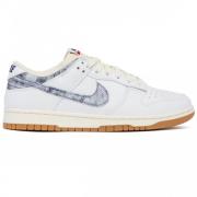 Witte Sneakers met Retro Basketbal Stijl Nike , White , Heren