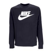 Sportswear Club Graphic Crewneck Sweatshirt Nike , Black , Heren