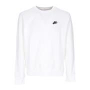 Lichtgewicht Crewneck Sweatshirt voor heren Nike , White , Heren