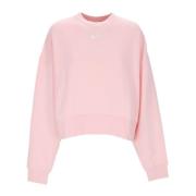 Oversized Crew Sweatshirt Essentials Collection Nike , Pink , Dames