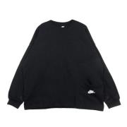 Lichtgewicht Crew Neck Sweater - Earth Day French Terry Nike , Black ,...