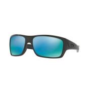 Turbine Zonnebril Zwart Oakley , Black , Unisex