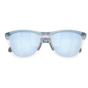 Azzurro Zonnebril Oakley , Blue , Unisex