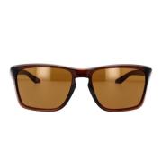 Zonnebril met hoge wrap-stijl en Prizm™ lenzen Oakley , Brown , Heren