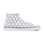 Witte High-Top Logo Sneakers Paul Smith , White , Heren