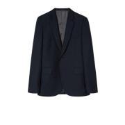 Marineblauwe Tailored-Fit Blazer Paul Smith , Blue , Dames