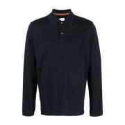 Blauw Polo Shirt met Gestreepte Rand Paul Smith , Blue , Heren