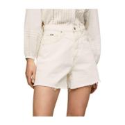 Short Shorts Pepe Jeans , White , Dames
