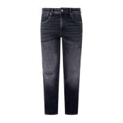 Donkere Wassing Straight Jeans Pepe Jeans , Gray , Heren