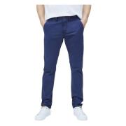 Slim-fit Trousers Pepe Jeans , Blue , Heren