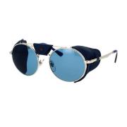 Gepolariseerde zonnebril met verwijderbare leren accessoires Persol , ...