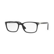 Zwarte montuur Po3189V Zonnebril Persol , Black , Unisex