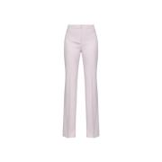 Straight Trousers Pinko , Pink , Dames