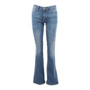 Retro Flared Jeans Liu Jo , Blue , Dames