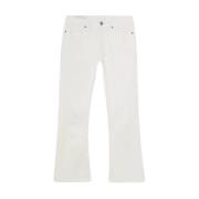 Stijlvolle Flared Jeans Dondup , White , Dames