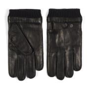 Zwarte Leren Handschoenen van Premium Kwaliteit voor Heren Howard Lond...