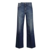 Brede jeans PT Torino , Blue , Dames