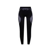 Leggings met logo Misbhv , Black , Dames