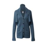 Pre-owned Wool outerwear Chloé Pre-owned , Blue , Dames
