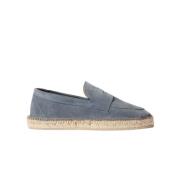 Diego Penny-Loafer Espadrilles Scarosso , Gray , Heren