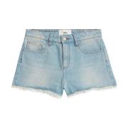 Trendy Denim Mini Shorts Ami Paris , Blue , Dames