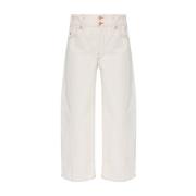 ‘Thea’ high-waisted jeans Ulla Johnson , White , Dames