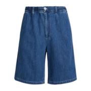 Heren Bermuda Denim Shorts Marni , Blue , Heren