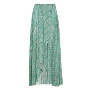 Maxi Skirts Forte Forte , Green , Dames