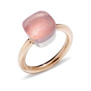 Roze Kwarts Naakte Ring Pomellato , Pink , Dames