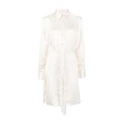 Shirt Dresses Wales Bonner , Beige , Dames