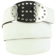 Tweedehands riem Hermès Vintage , White , Dames